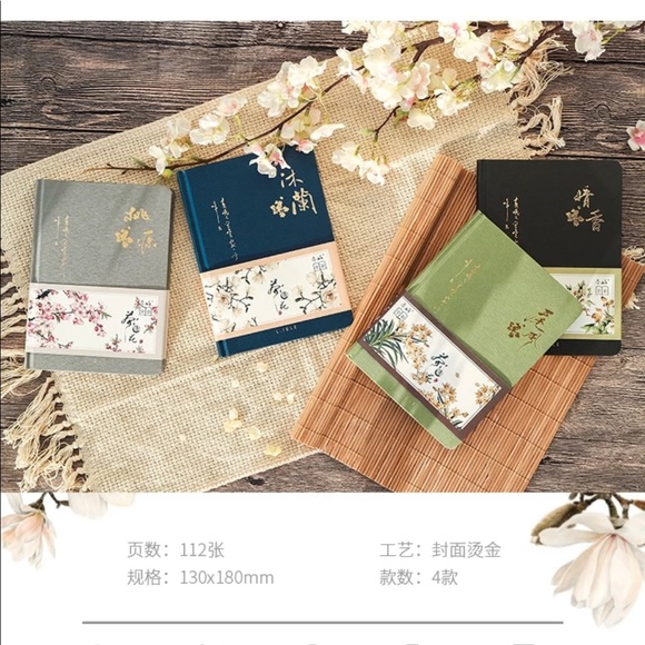 Set of 4 - Unique floral journal scrapbook 🌸🌷 - Picture 7 of 7